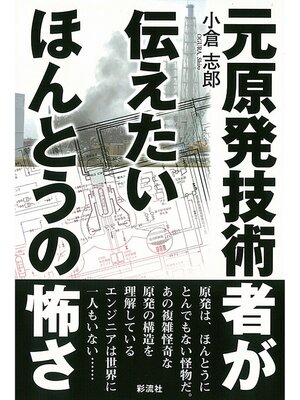 cover image of 元原発技術者が伝えたいほんとうの怖さ